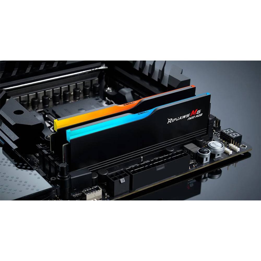 G.Skill - G.Skill Kit 32GB (2 x 16GB) DDR5 6000MHz Ripjaws M5 Neo EXPO CL36 Black RGB