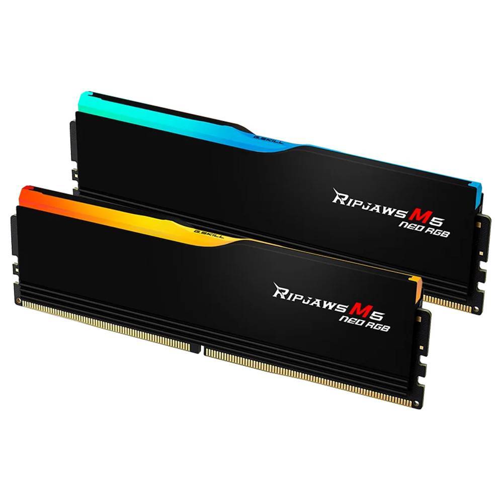 Picture of Picture of G.Skill Kit 32GB (2 x 16GB) DDR5 6000MHz Ripjaws M5 Neo EXPO CL36 Black RGB