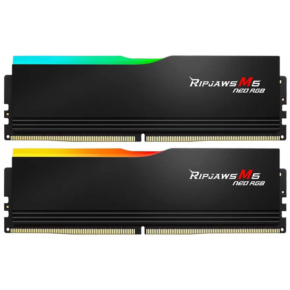 G.Skill - G.Skill Kit 32GB (2 x 16GB) DDR5 6000MHz Ripjaws M5 Neo EXPO CL36 Black RGB