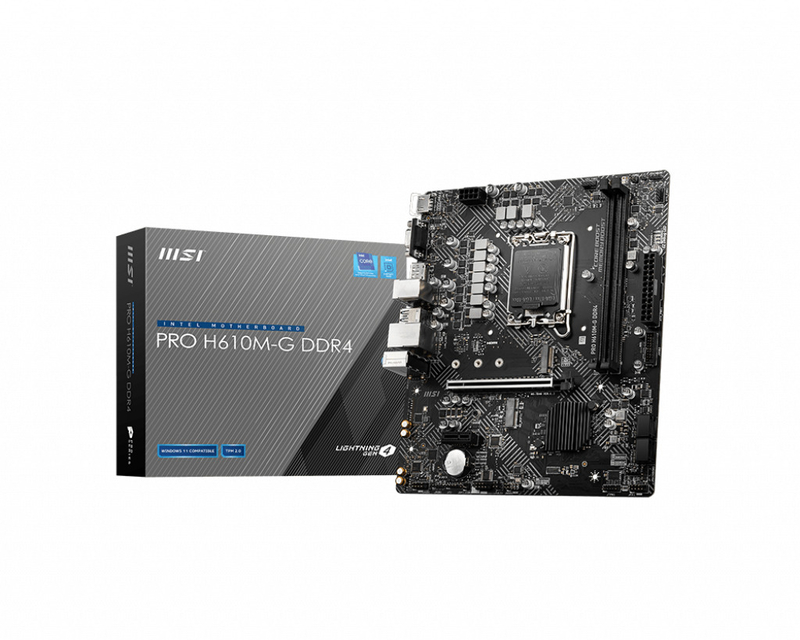 MSI - Motherboard MSI PRO H610M-G DDR4