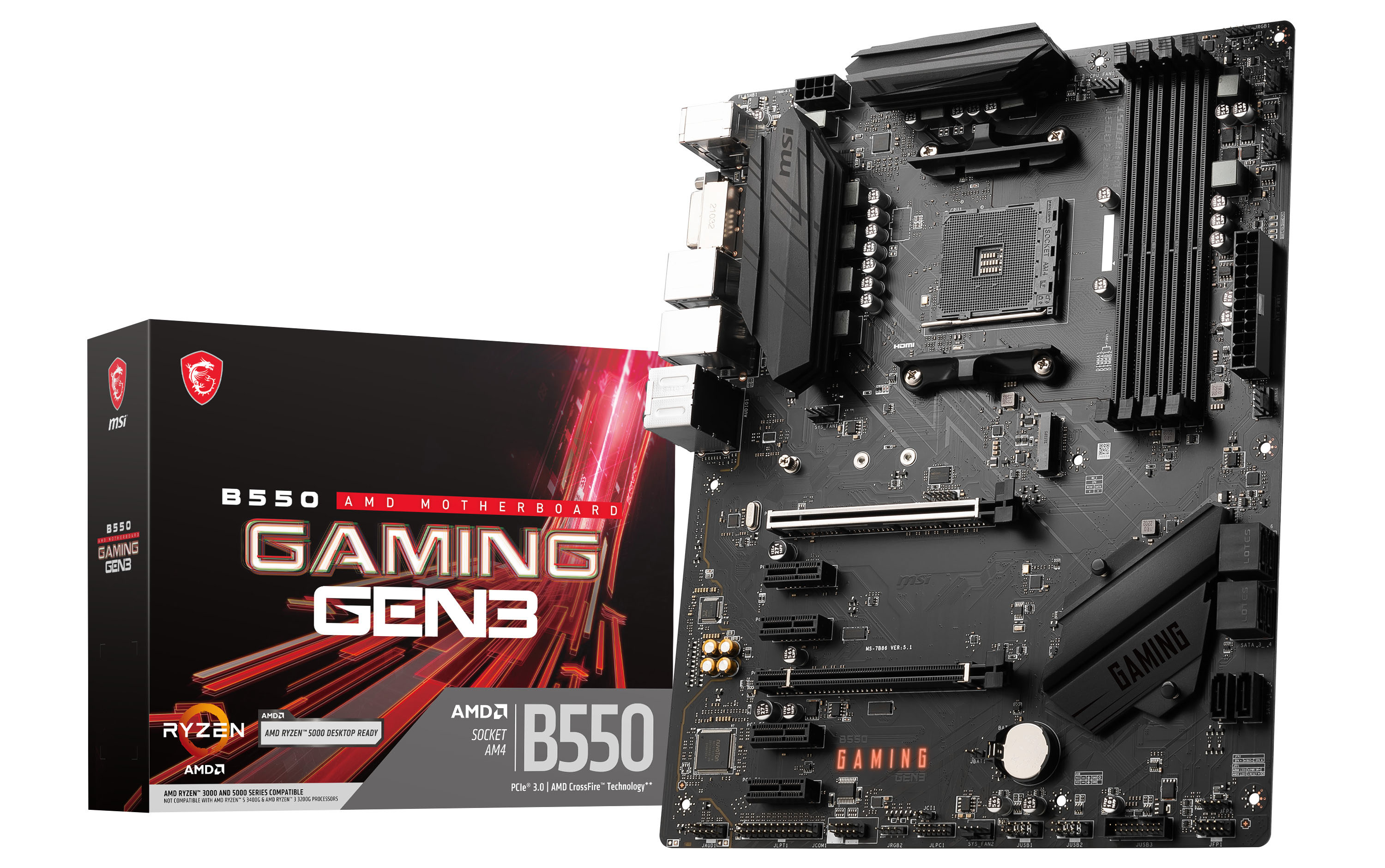 MSI - Motherboard MSI B550 GAMING GEN3