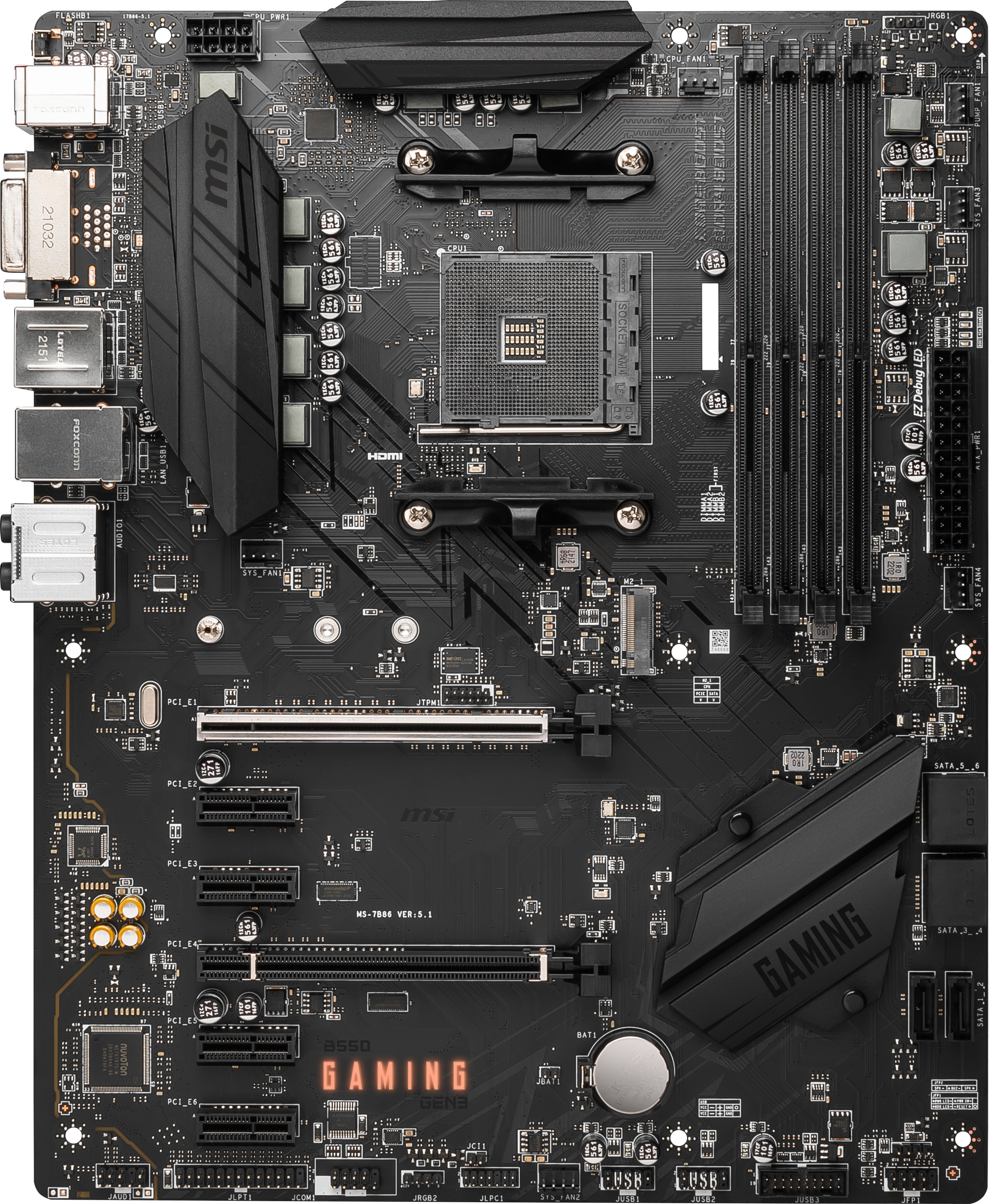 MSI - Motherboard MSI B550 GAMING GEN3