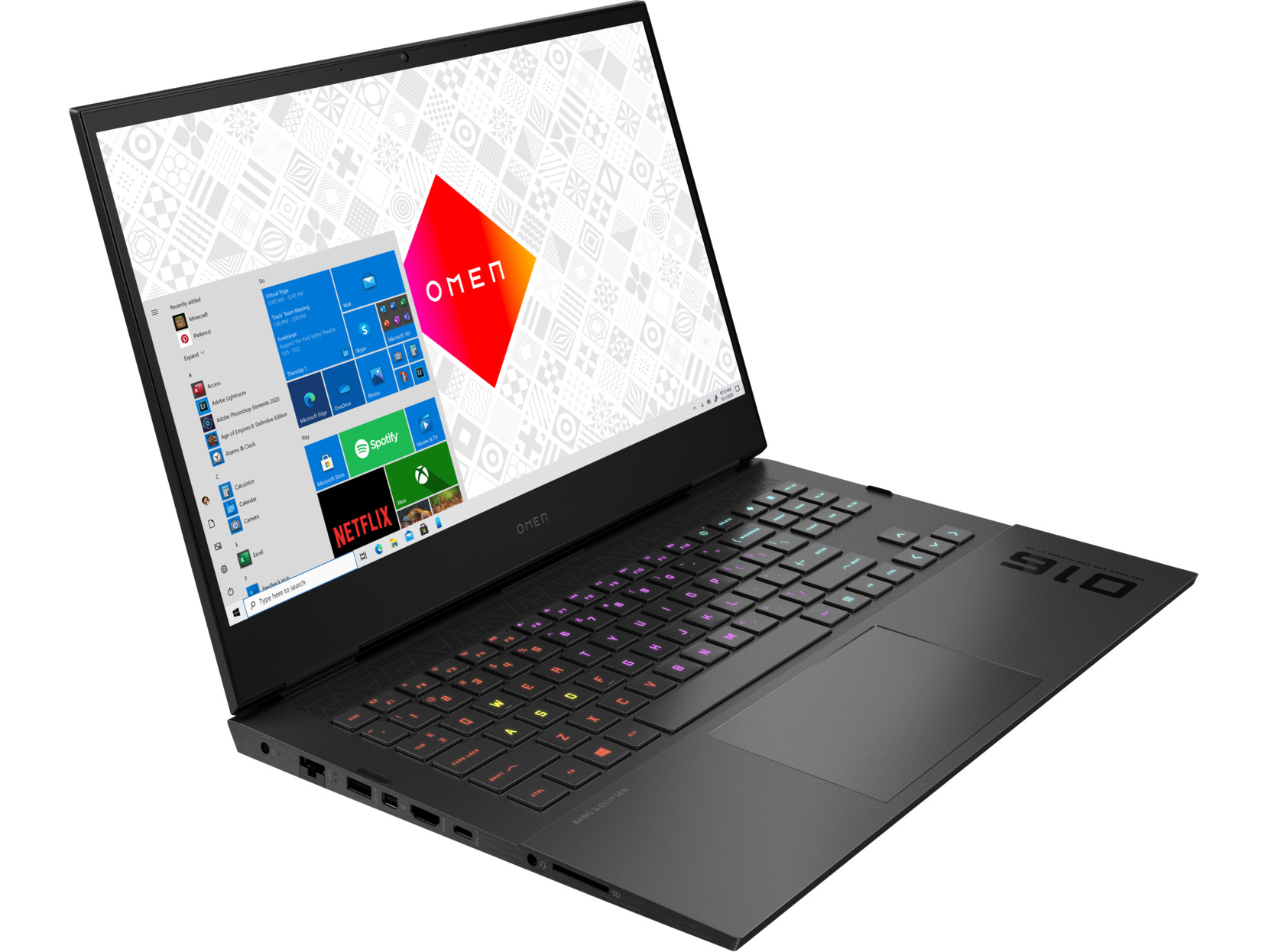 HP - Portátil HP OMEN 16-c0007np 16.1" R7 5800H 16GB 512GB RTX 3070 IPS FHD 144Hz W11