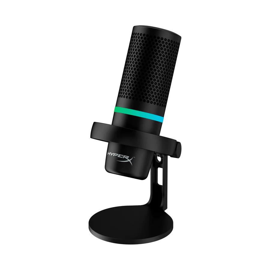 HyperX - Microfone HyperX DuoCast RGB USB Preto