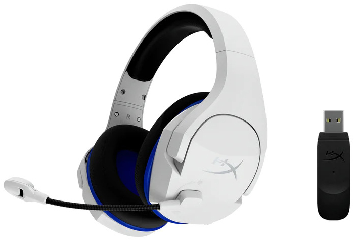 HyperX - Headset HyperX Cloud Stinger Wireless PS5/PS4/PC Branco