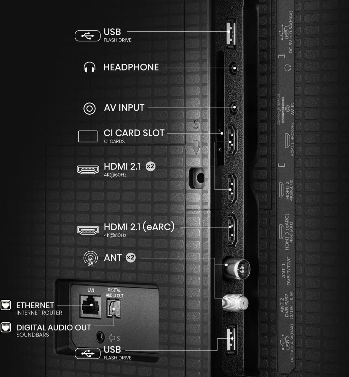 hisense - Televisão Hisense 50A7Q 50" QLED UltraHD 4K VIDAA