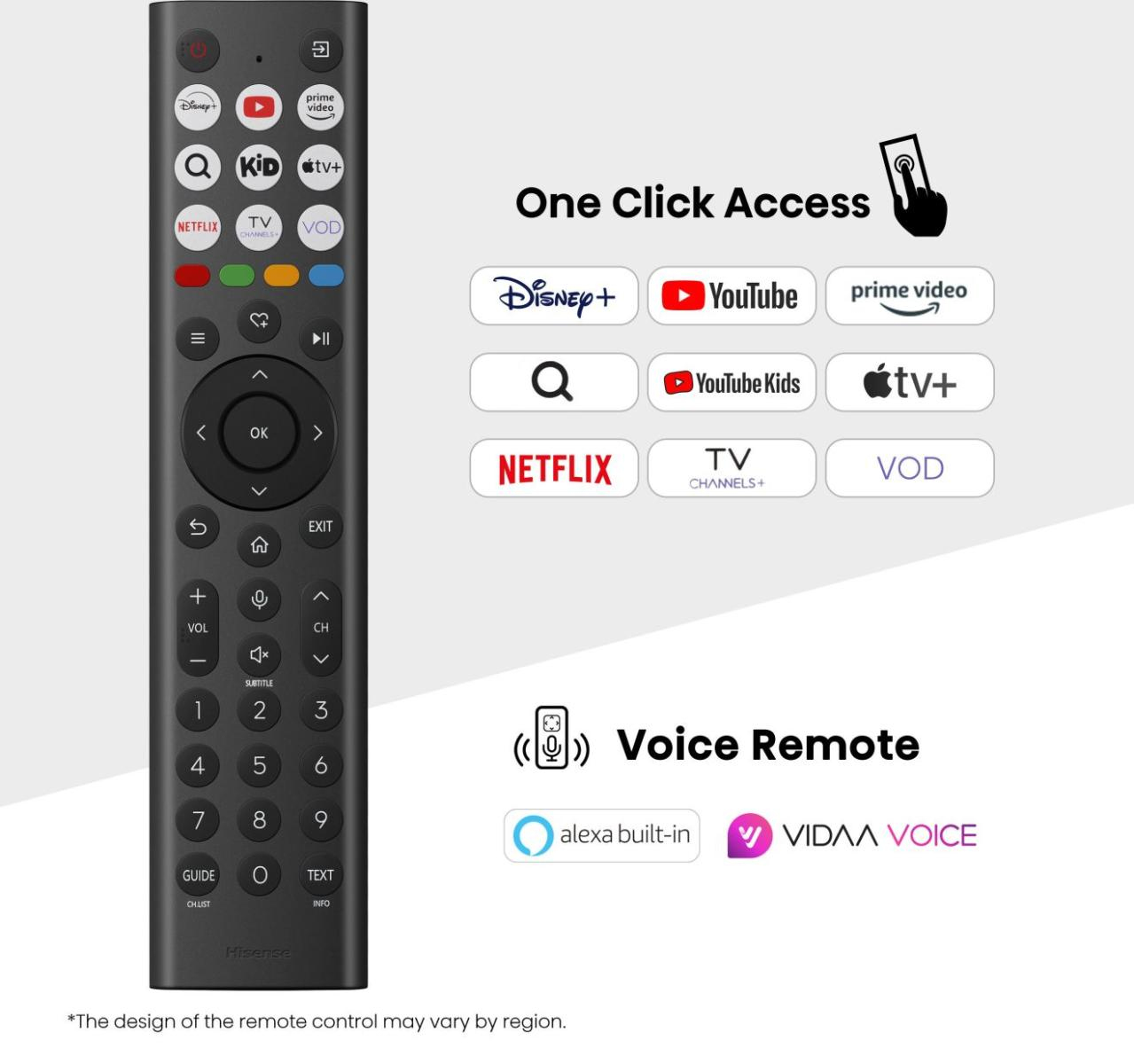 hisense - Televisão Hisense 50U7Q 50" Mini LED UltraHD 4K VIDAA