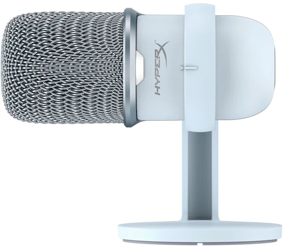 HyperX - Microfone HyperX SoloCast Standalone USB Branco