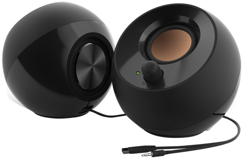 Creative - Colunas Creative Pebble 2.0 Preto