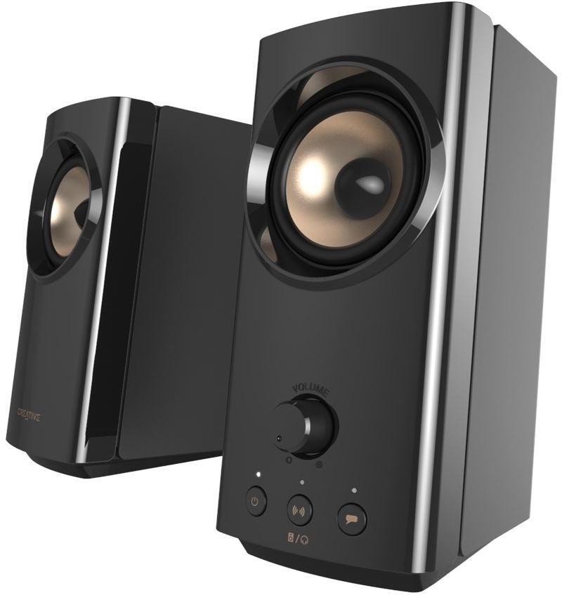 Creative - Colunas Creative T60 2.0 BT/USB-C