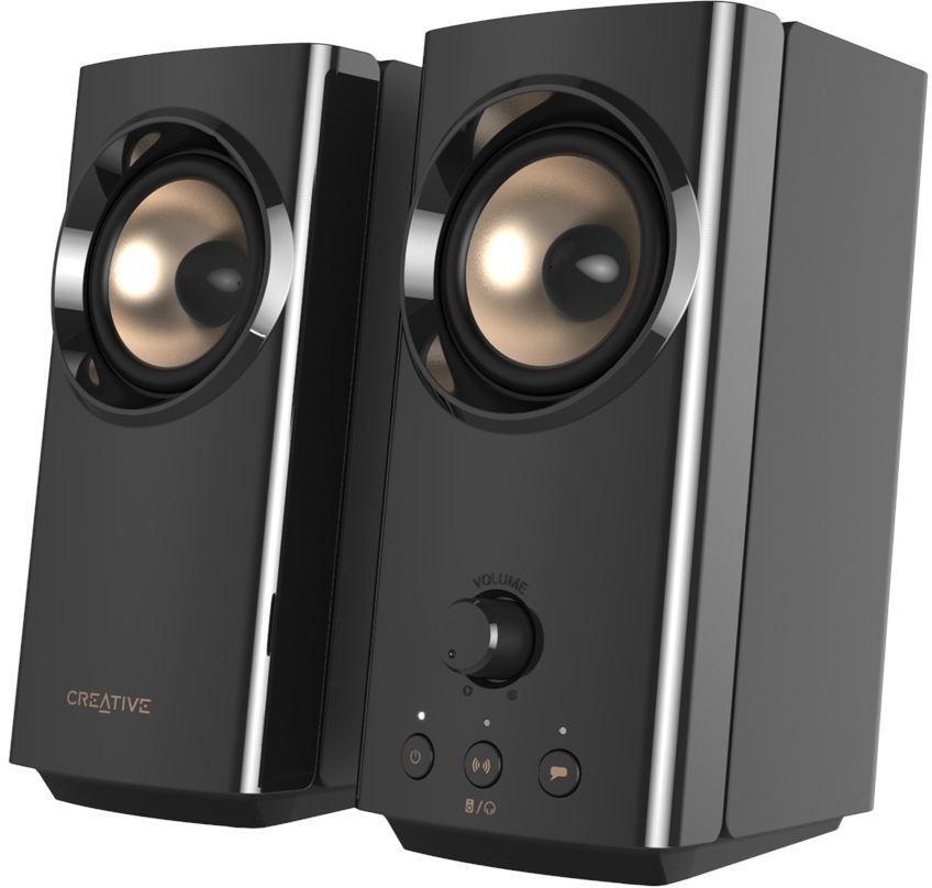 Creative - Colunas Creative T60 2.0 BT/USB-C