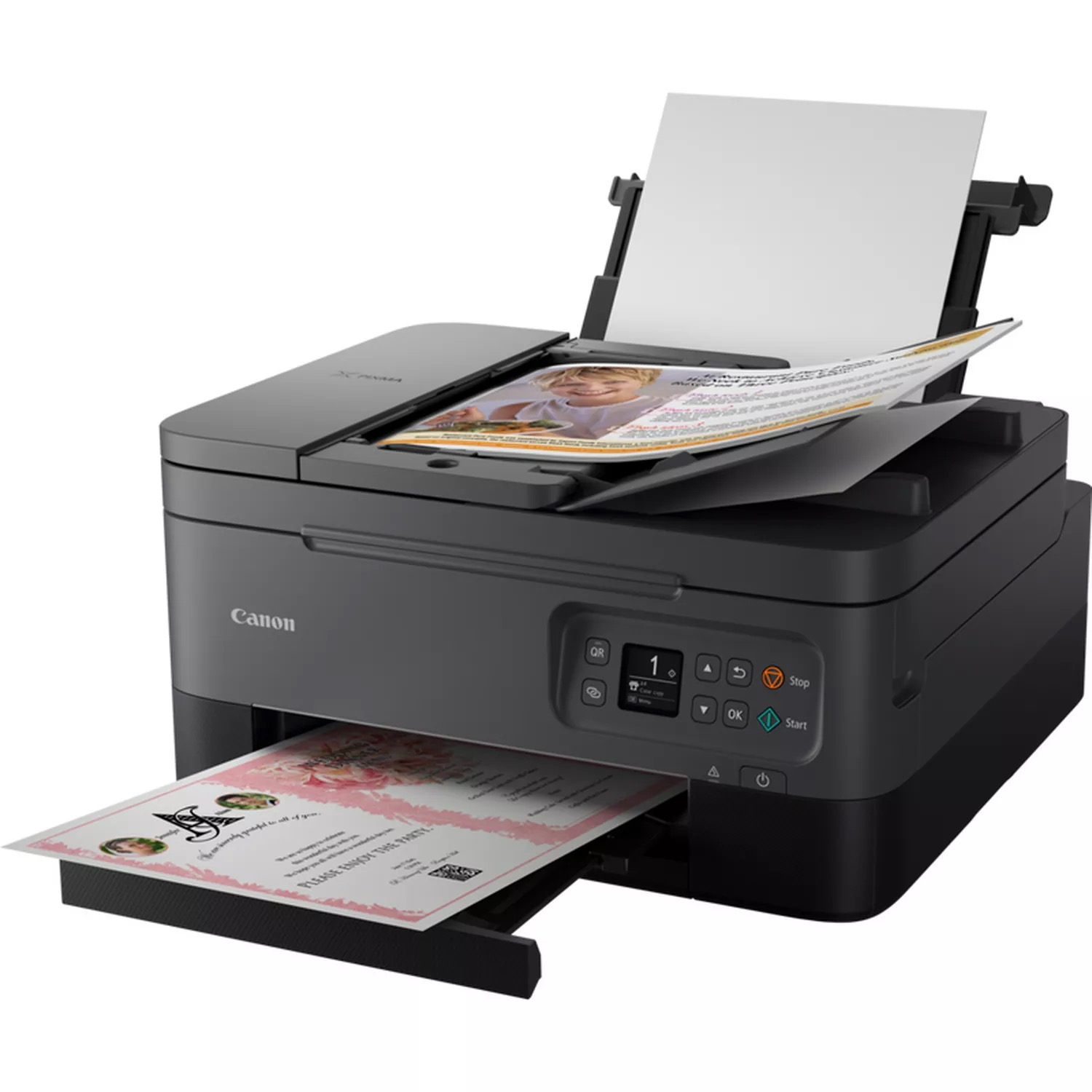 Canon - Multifunções Canon PIXMA TS7450i Wi-Fi Preto
