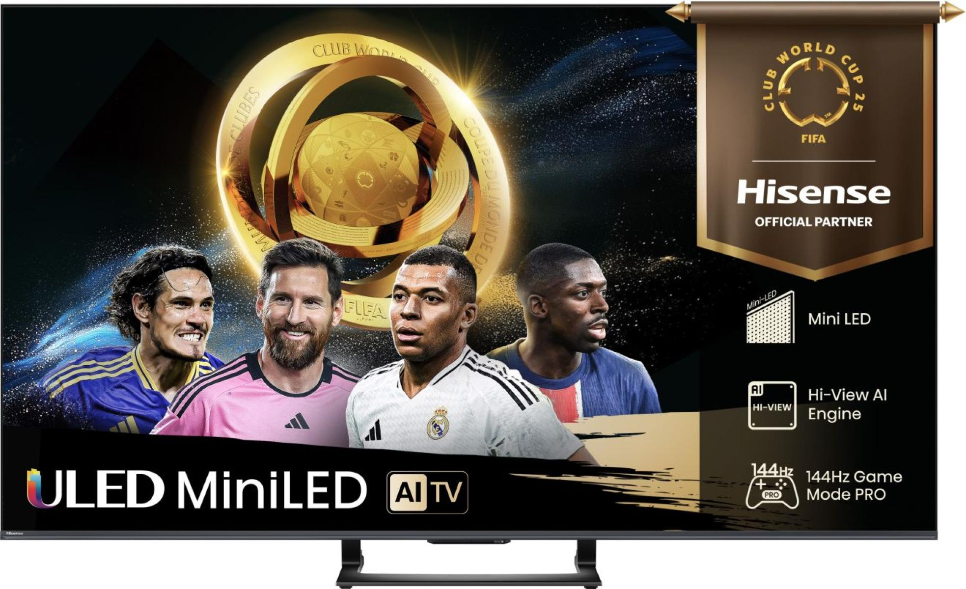 hisense - Televisão Hisense 55U7Q 55" Mini LED UltraHD 4K VIDAA