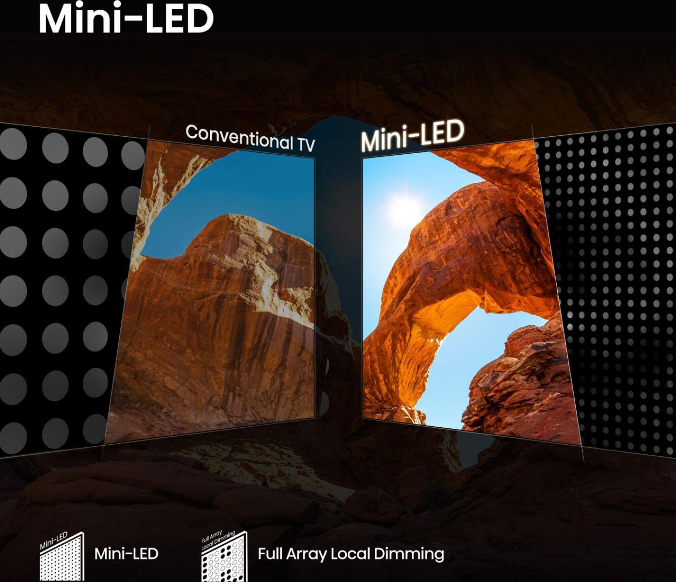 hisense - Televisão Hisense 55U7Q 55" Mini LED UltraHD 4K VIDAA