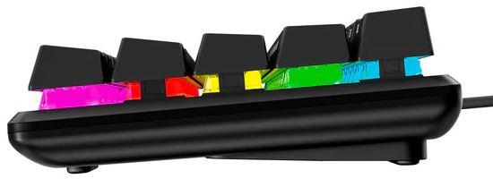 HyperX - Teclado Mecânico HyperX Alloy Origins 60 RGB Gaming Aqua Switches - 60%