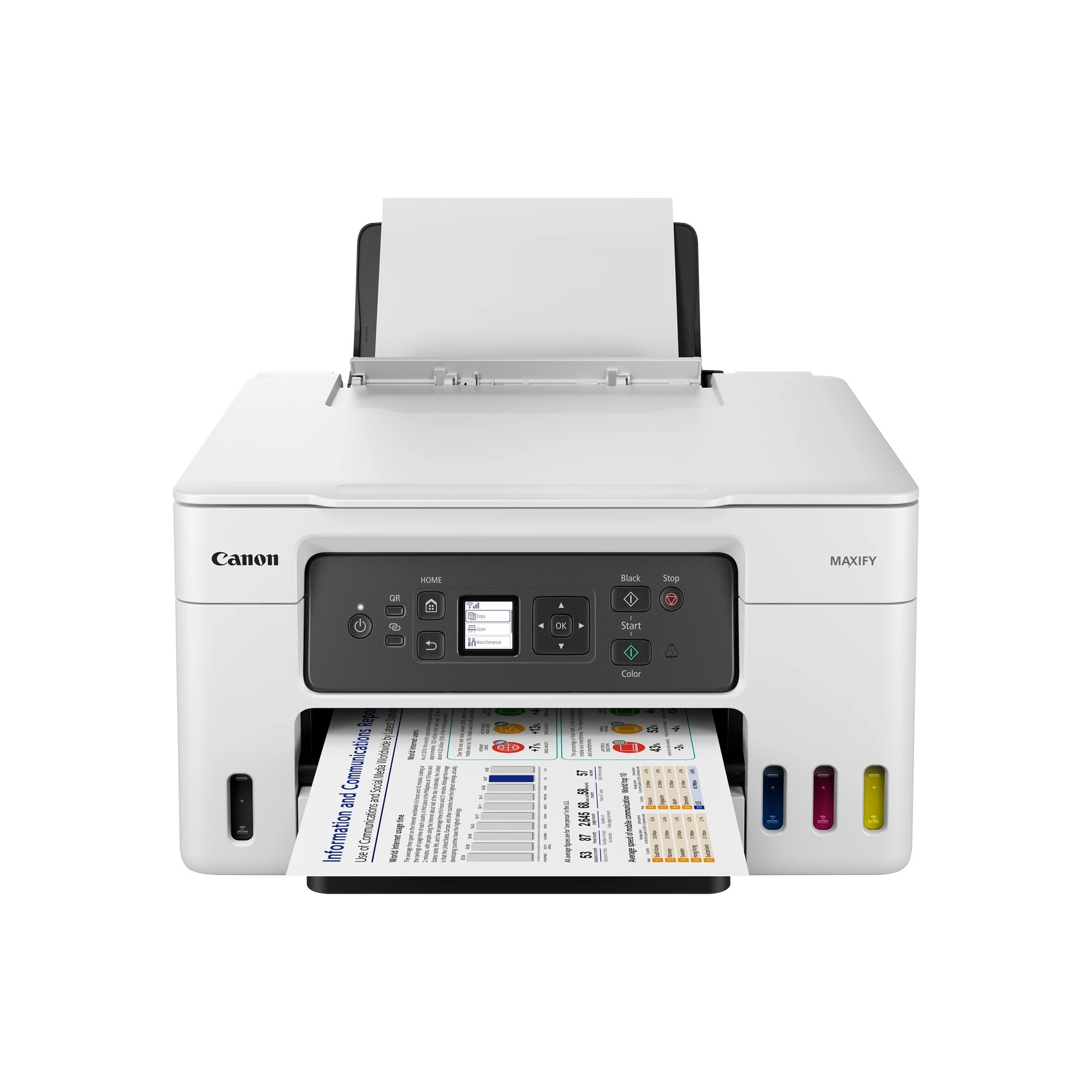 Canon - Multifunções Canon MAXIFY GX3050 Wi-Fi MegaTank
