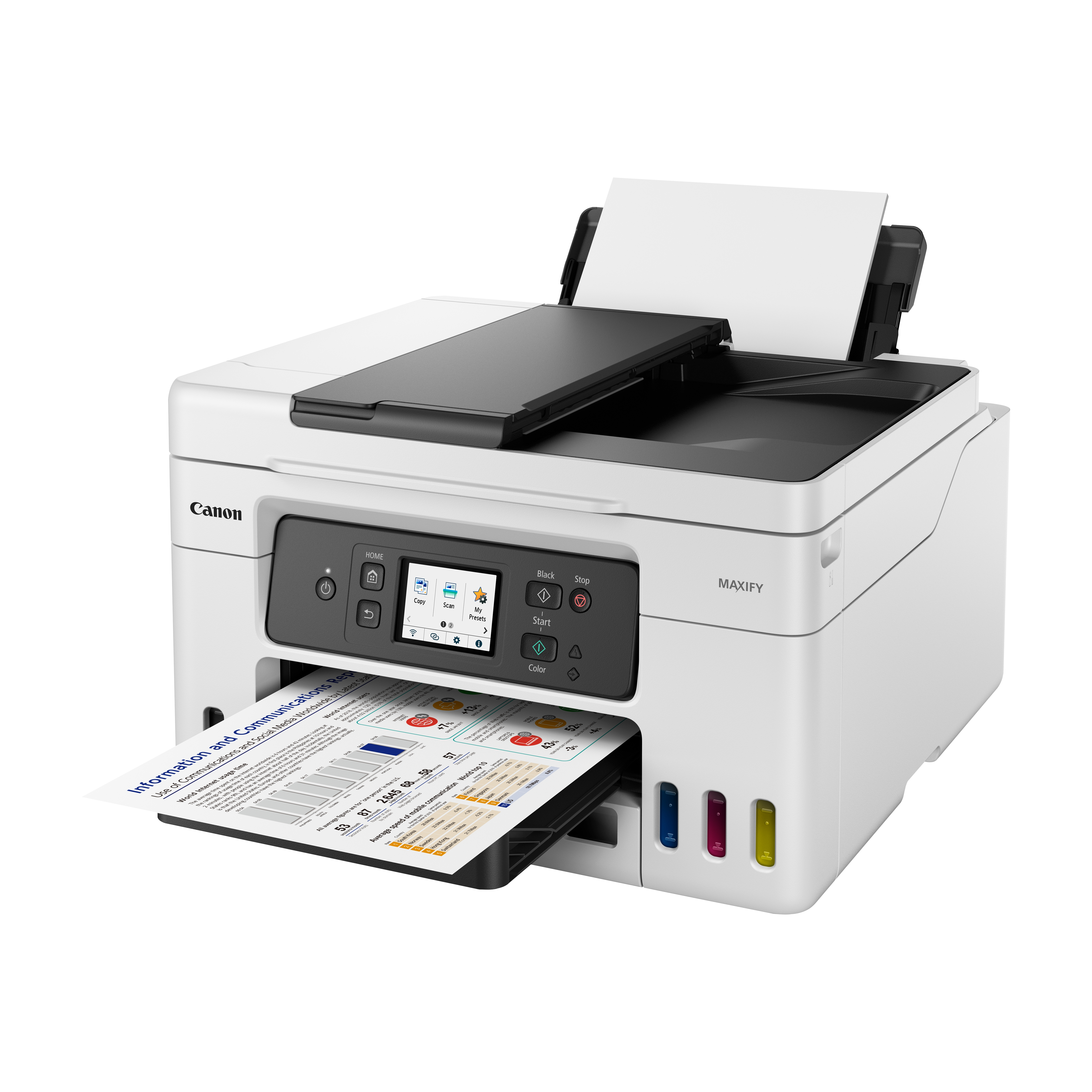 Canon - Multifunções Canon MAXIFY GX4050 Wi-Fi MegaTank
