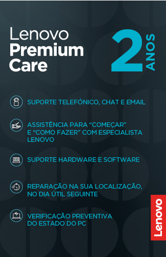 Lenovo - Serviço Suporte Lenovo Premium Care 2 anos
