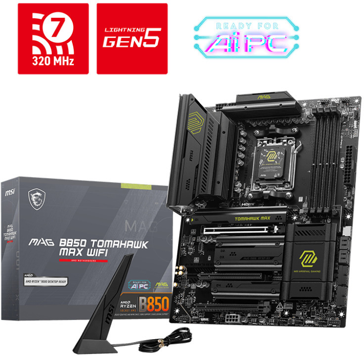 Picture of Picture of Motherboard MSI MAG B850 TOMAHAWK MAX WIFI
