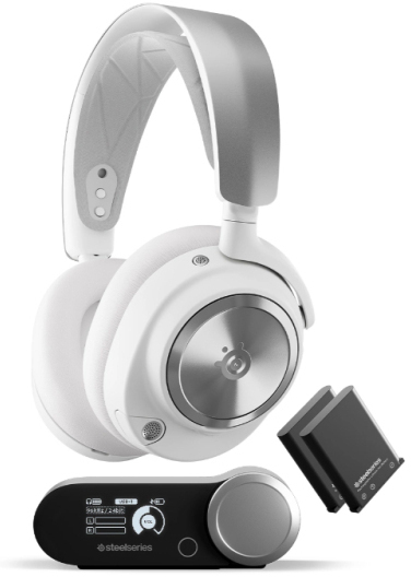 SteelSeries - Headset SteelSeries Arctis Nova Pro Wireless / Bluetooth Branco