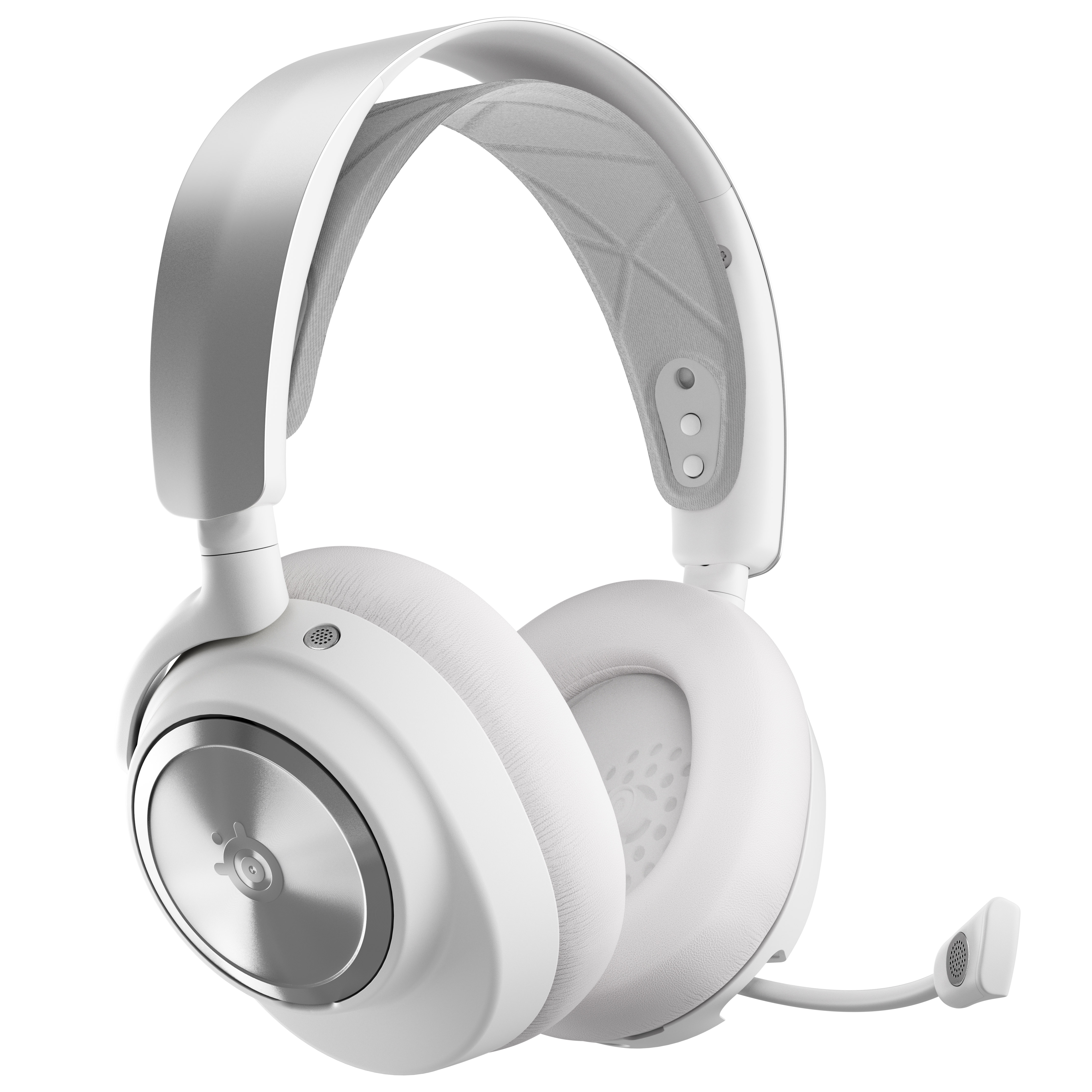SteelSeries - Headset SteelSeries Arctis Nova Pro P Wireless/Bluetooth Branco