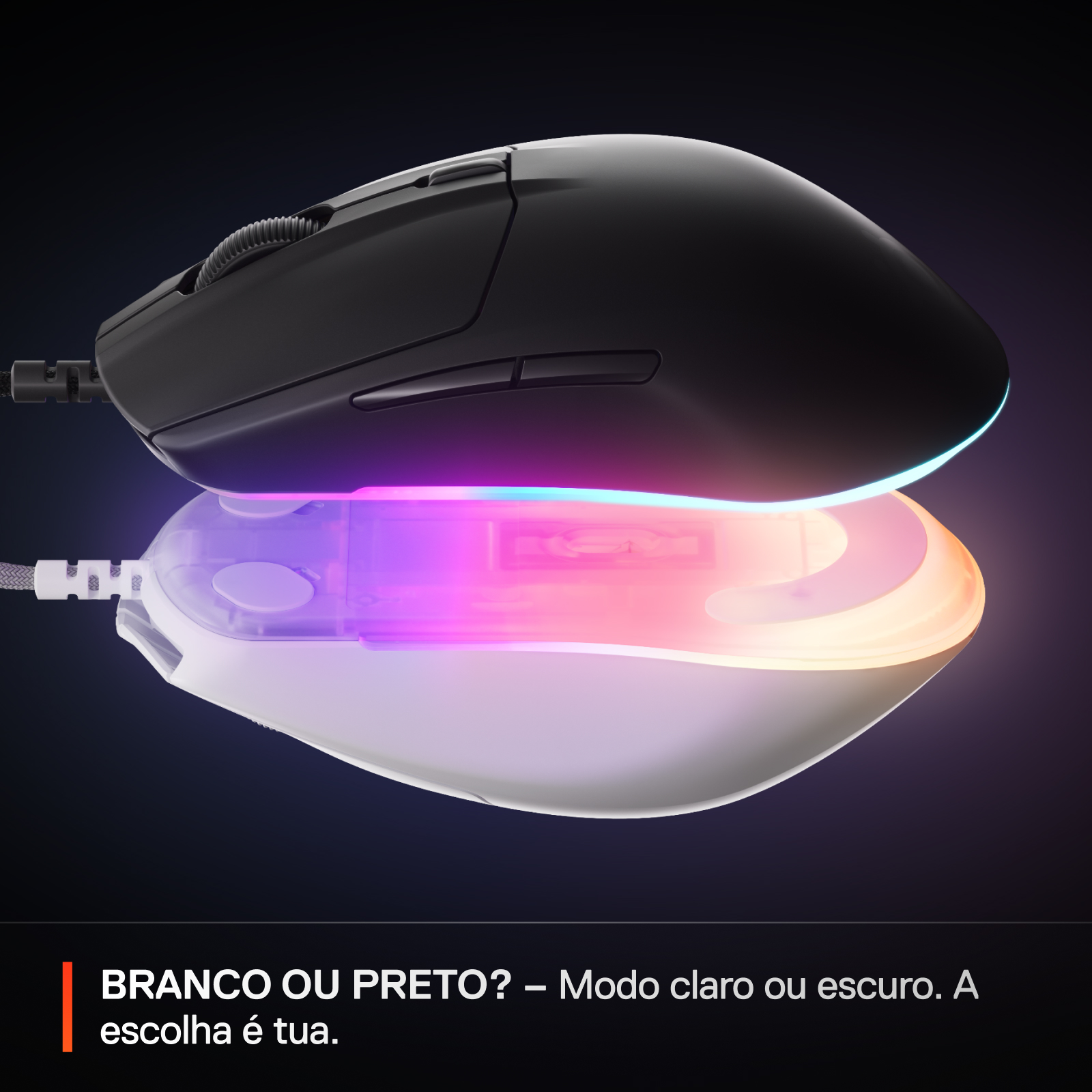 SteelSeries - Rato Steelseries Rival 3 Gen2 Preto