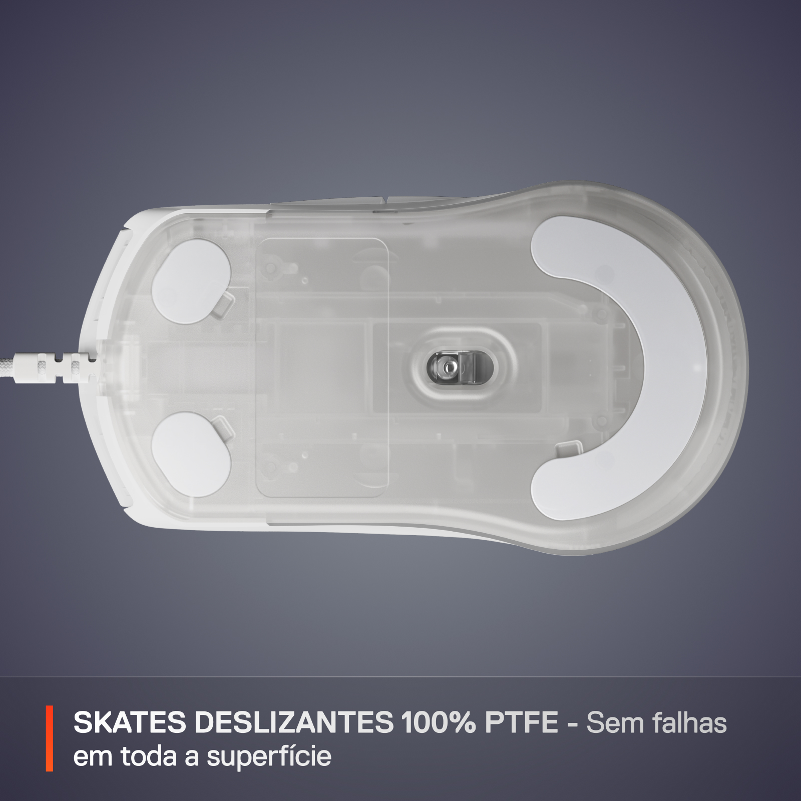 SteelSeries - Rato Steelseries Rival 3 Gen2 Branco