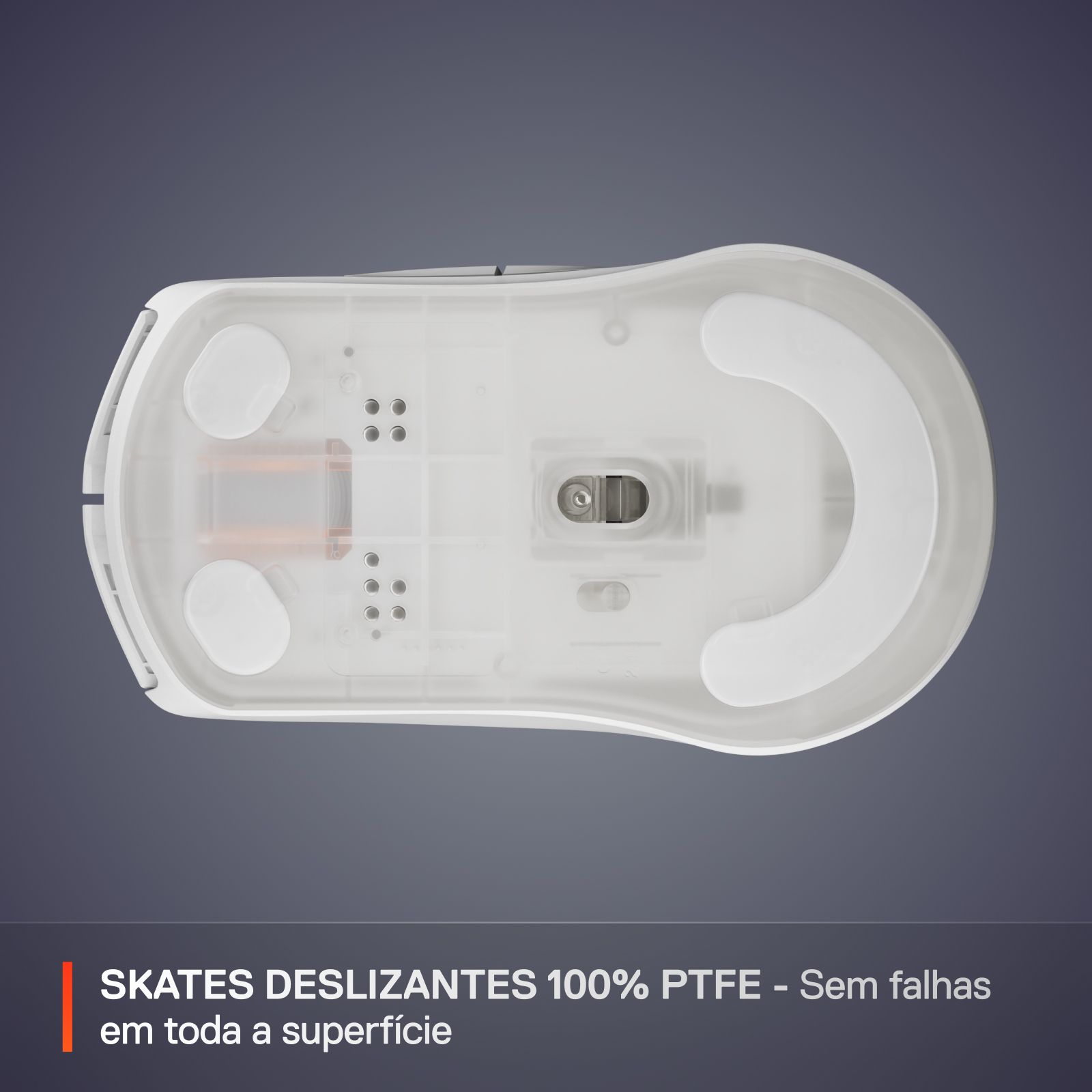 SteelSeries - Rato Steelseries Rival 3 Wireless/Bluetooth Gen2 Branco