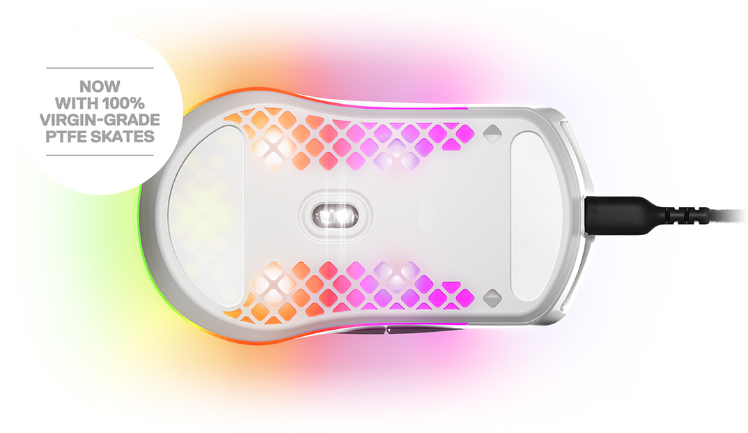 SteelSeries - Rato Steelseries Aerox 3 Snow