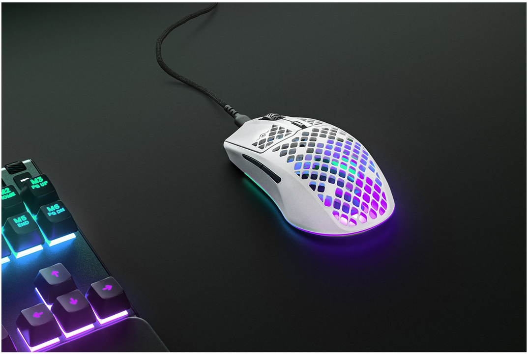 SteelSeries - Rato Steelseries Aerox 3 Snow
