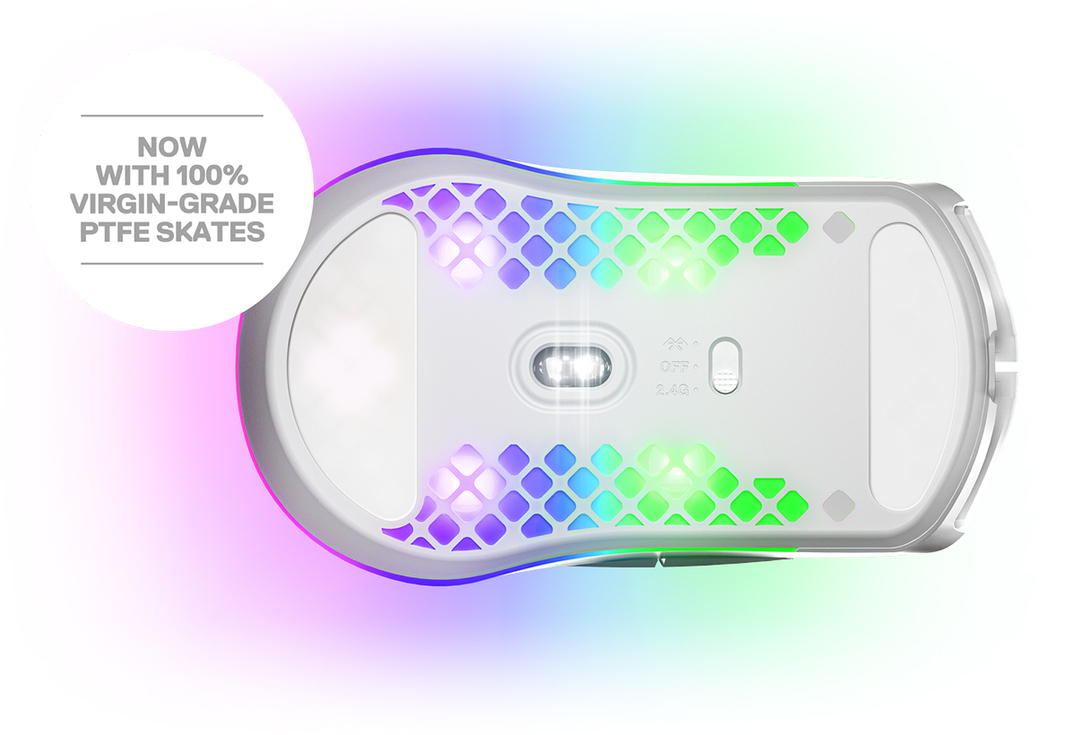 SteelSeries - Rato Steelseries Aerox 3 Wireless Snow