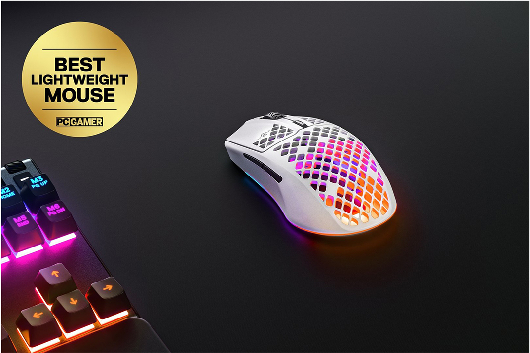 SteelSeries - Rato Steelseries Aerox 3 Wireless Snow