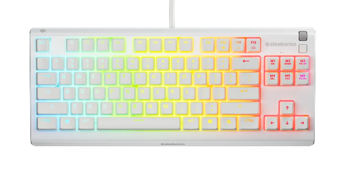 Picture of Picture of Teclado SteelSeries Apex 3 TKL (US) Branco