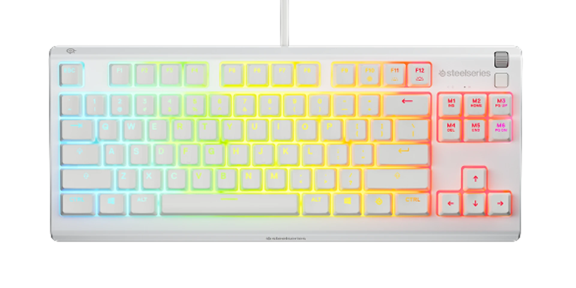 Picture of Picture of Teclado SteelSeries Apex 3 TKL (US) Branco