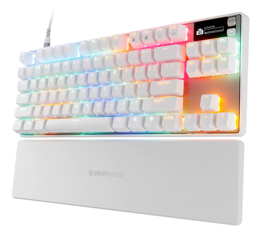 Picture of Picture of Teclado Steelseries Apex Pro TKL Gen 3 RGB (US) Branco