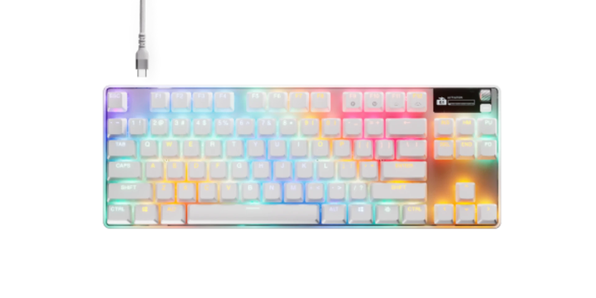 Picture of Picture of Teclado Steelseries Apex Pro TKL Gen 3 RGB (US) Branco