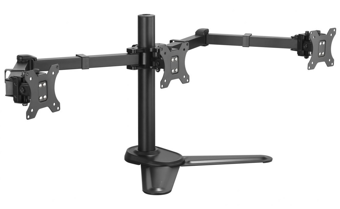 equip - Suporte de Mesa Tabletop Articulado Equip 17" a 27" Triplo Máx. 7kg (p/Ecrã)