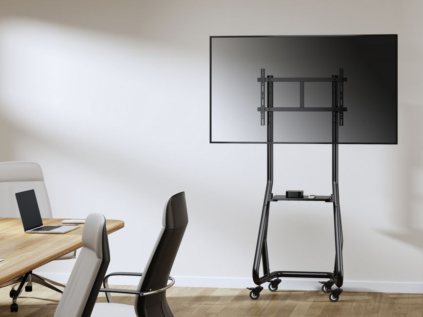 equip - Suporte Móvel Equip para TV 37" a 80" Máx. 80kg