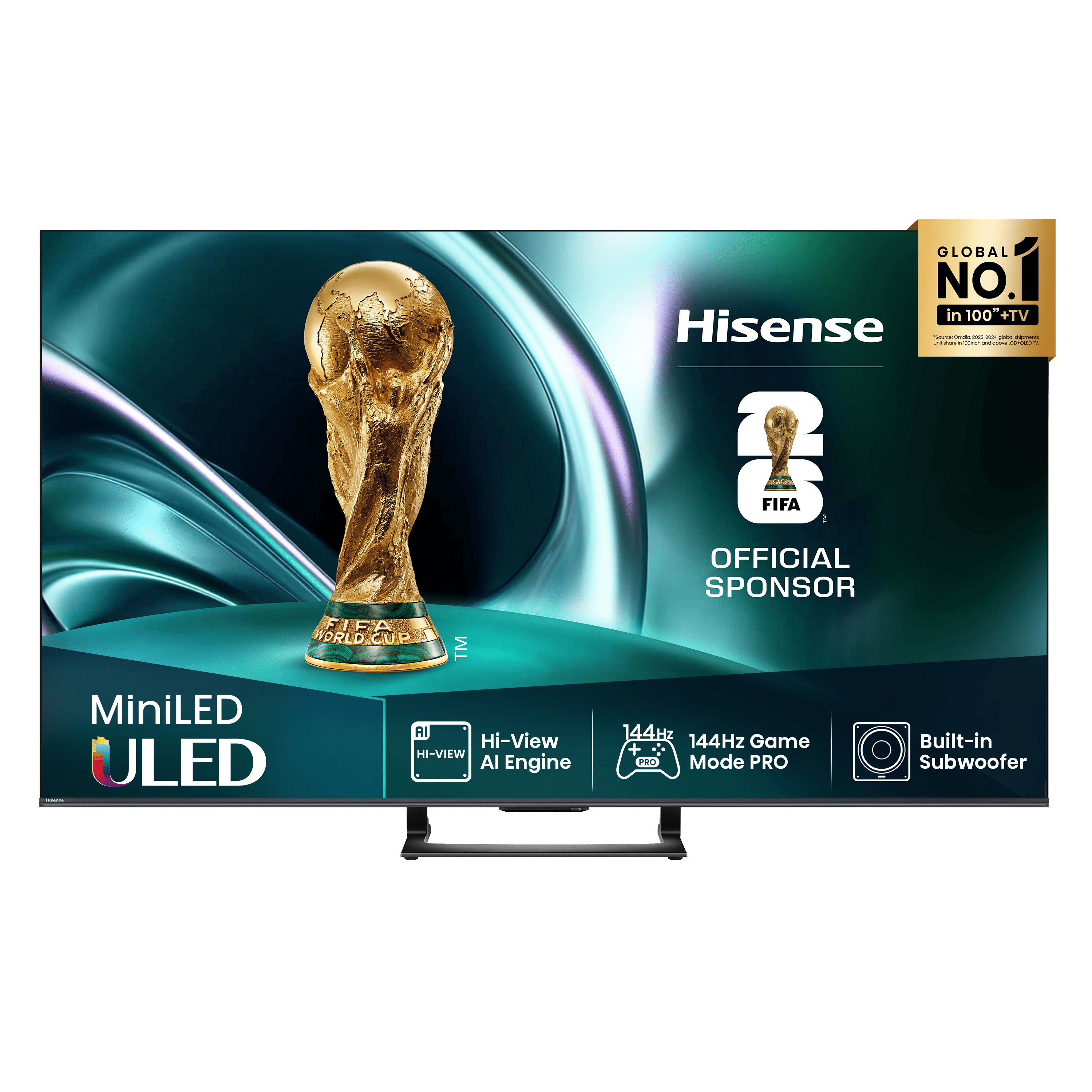 hisense - Televisão Hisense 65U7Q 65" Mini LED UltraHD 4K VIDAA