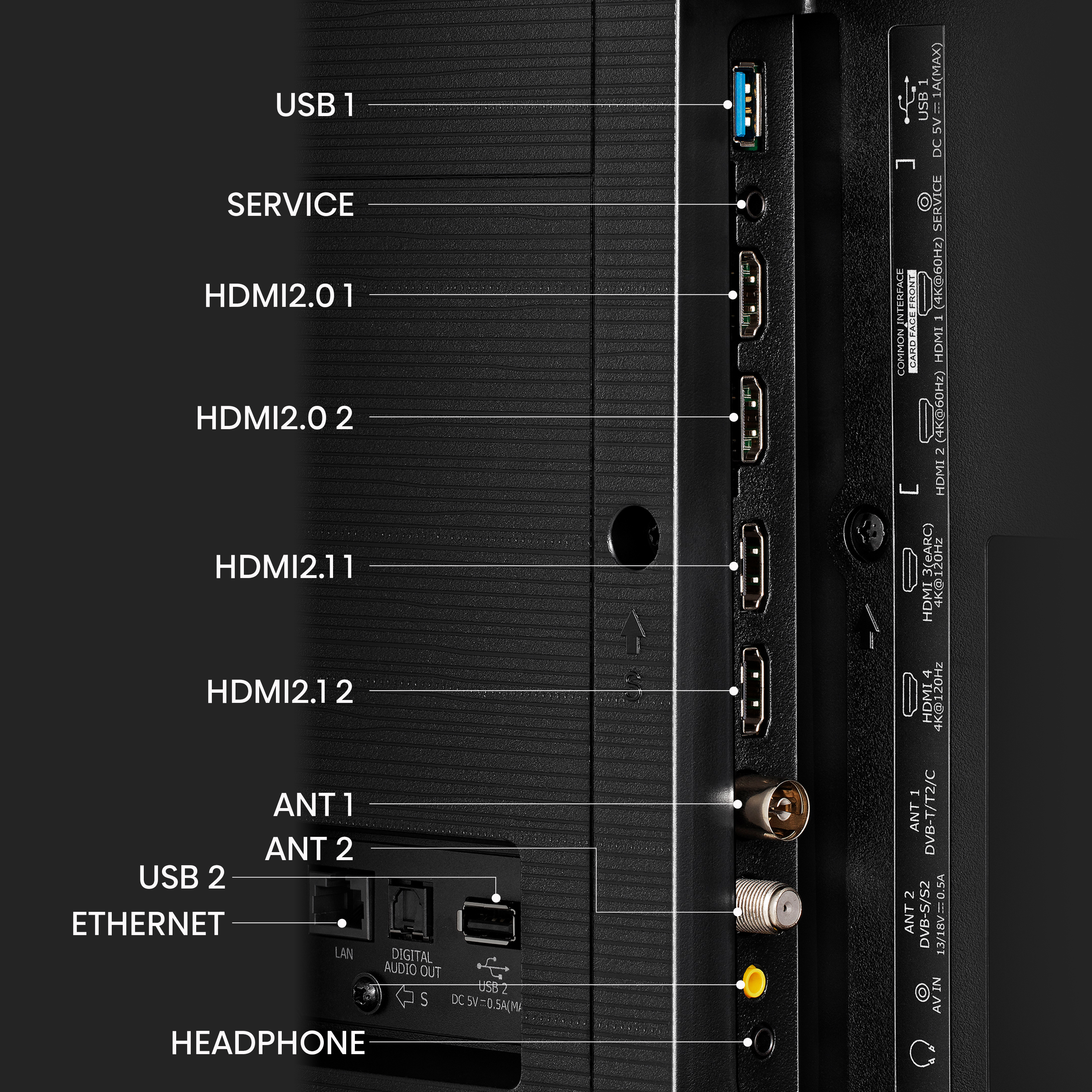 hisense - Televisão Hisense 65UXKQ 65" QD Mini LED UltraHD 4K VIDAA