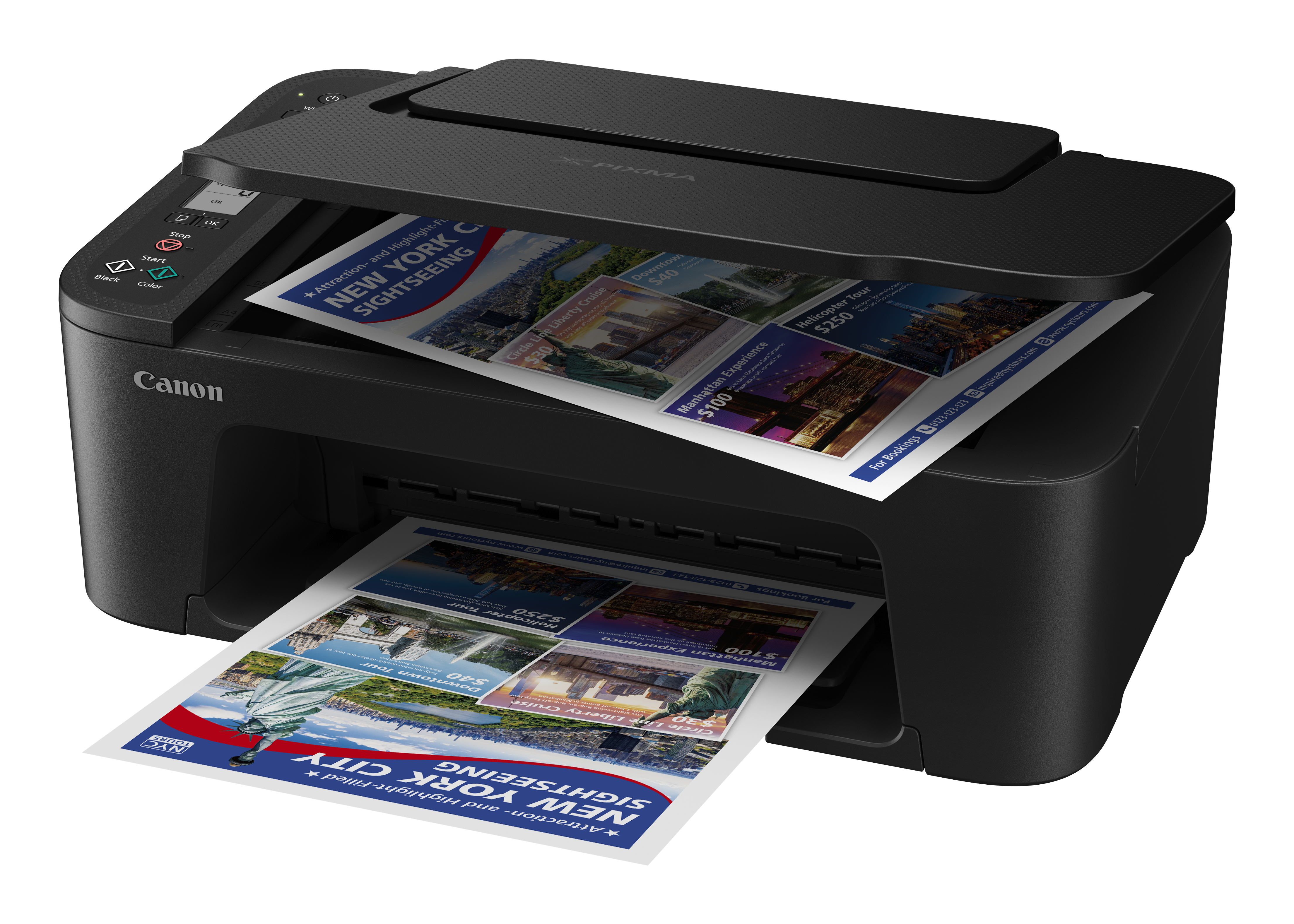 Canon - Multifunções Canon PIXMA TS3750i Wi-Fi Preto