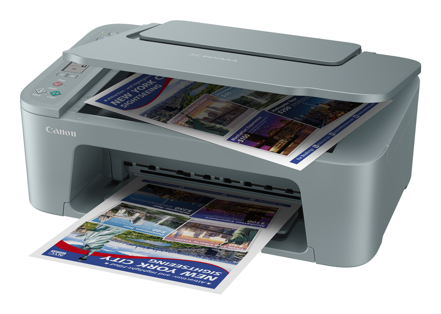 Canon - Multifunções Canon PIXMA TS3752i Wi-Fi Cinzento Azul