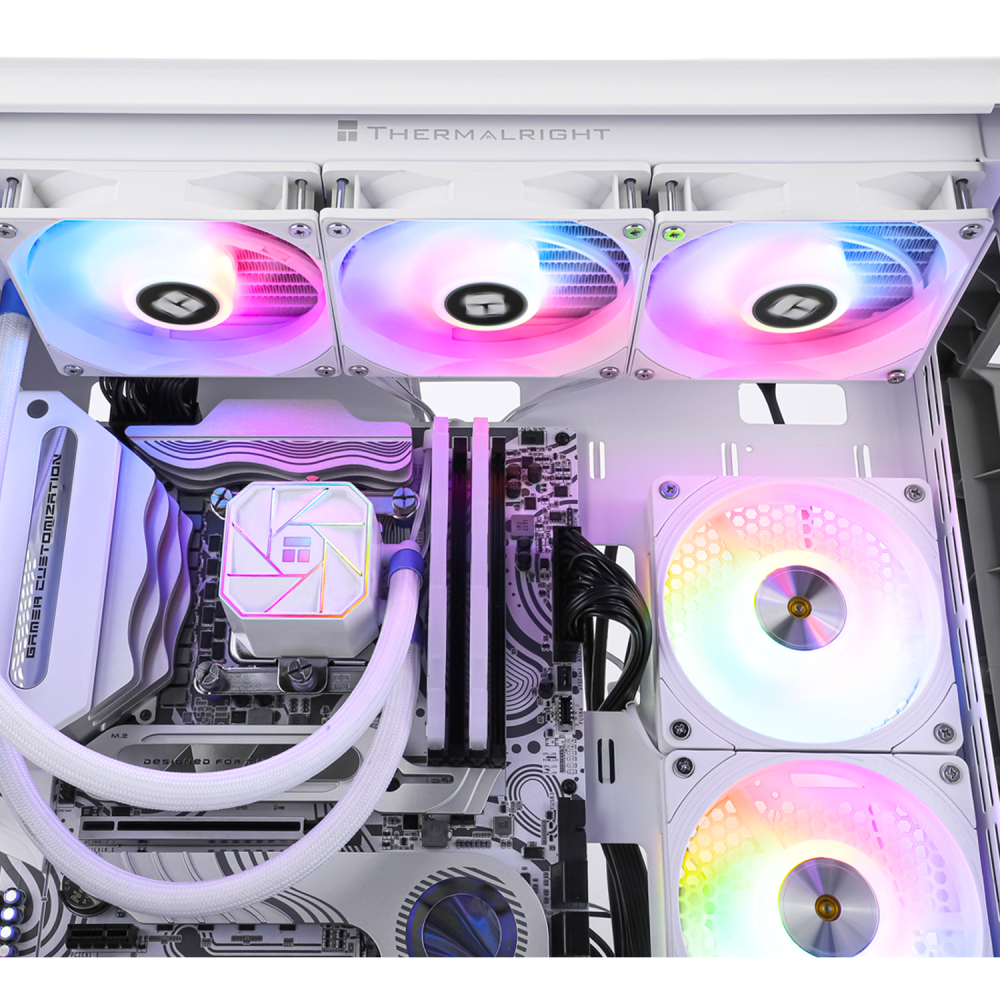 Thermalright - Water Cooler CPU AIO Thermalright Aqua Elite V3 ARGB Branco - 360mm