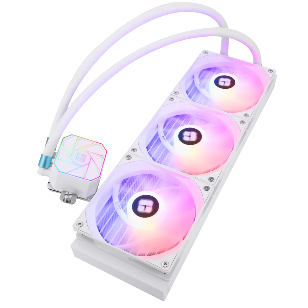 Thermalright - Water Cooler CPU AIO Thermalright Aqua Elite V3 ARGB Branco - 360mm