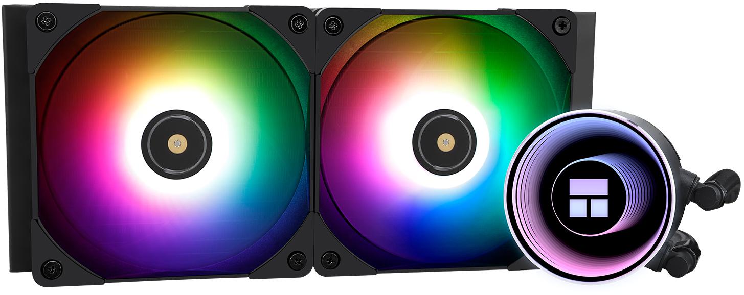 Thermalright - Water Cooler CPU AIO Thermalright Frozen Notte ARGB Preto - 240mm