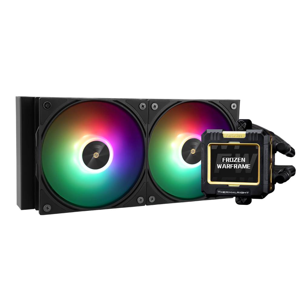 Thermalright - Water Cooler CPU AIO Thermalright Frozen Warframe ARGB Preto - 240mm