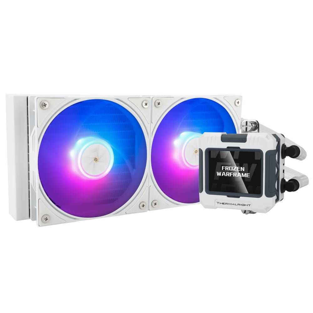Picture of Picture of Water Cooler CPU AIO Thermalright Frozen Warframe ARGB Branco - 240mm