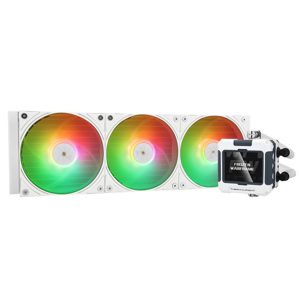 Picture of Picture of Water Cooler CPU AIO Thermalright Frozen Warframe ARGB Branco - 360mm