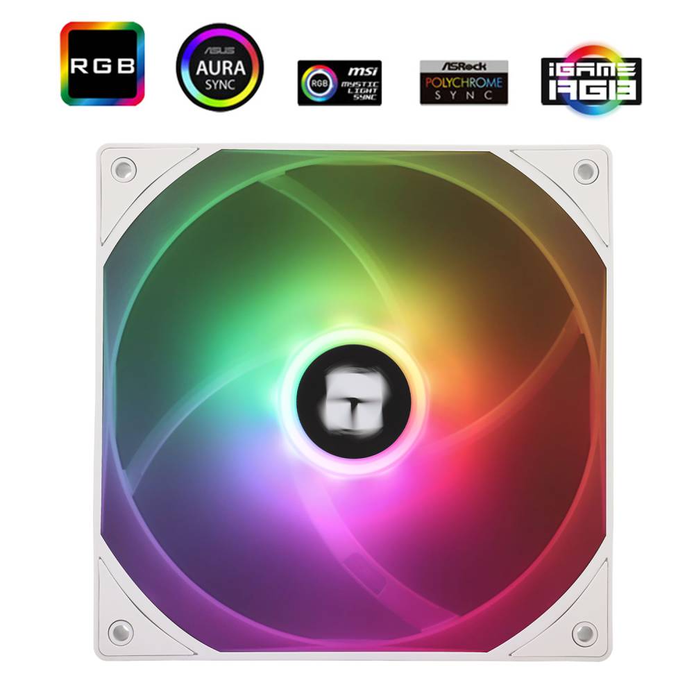 Picture of Picture of Ventoinha Thermalright TL-C14CW-S ARGB PWM Branco 140mm