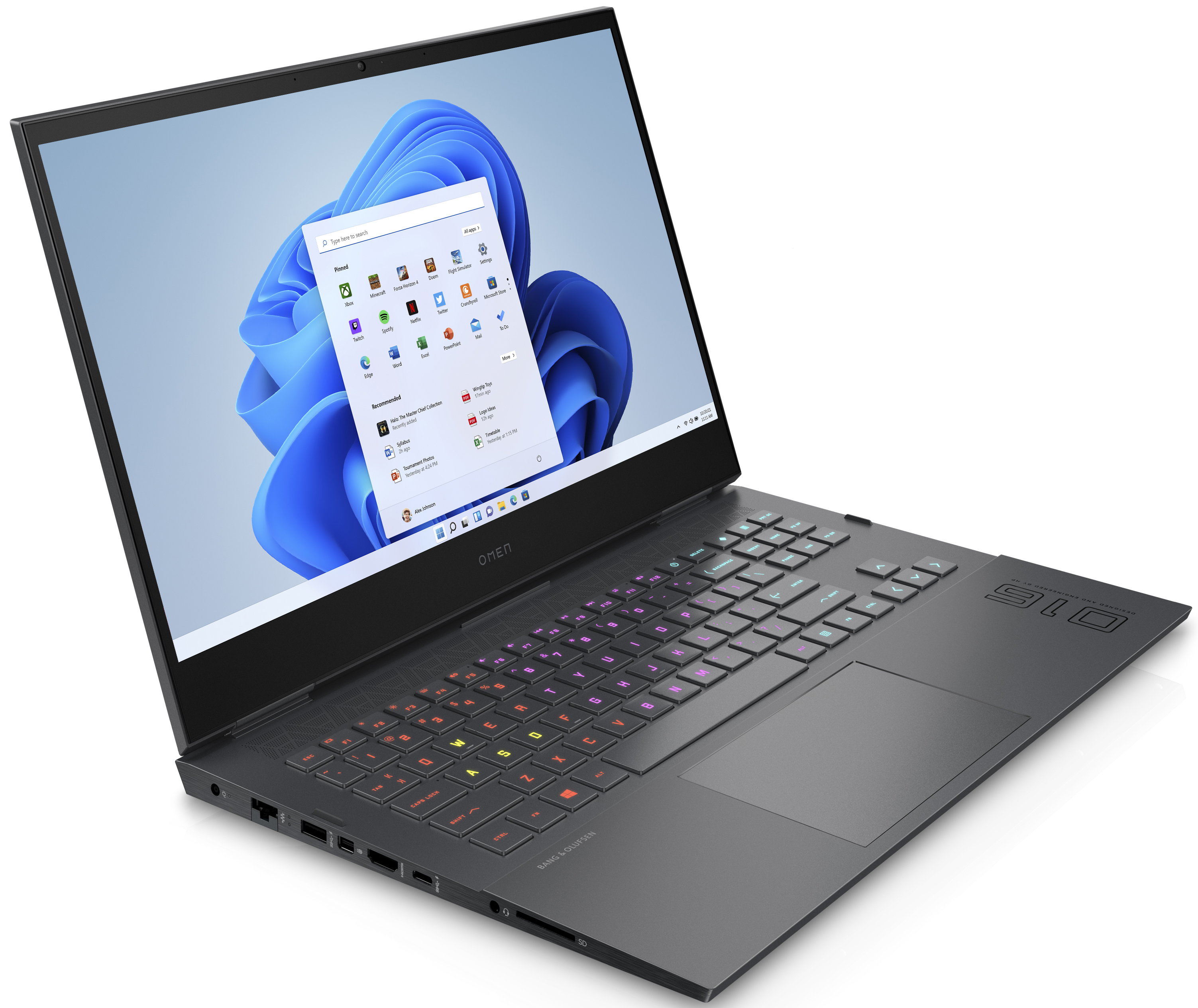 HP - Portátil HP OMEN 16-c0030np 16.1" R7 5800H 16GB 512GB RTX 3070 IPS FHD 144Hz